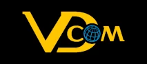 The picture shows the logo of a web studio VDcom