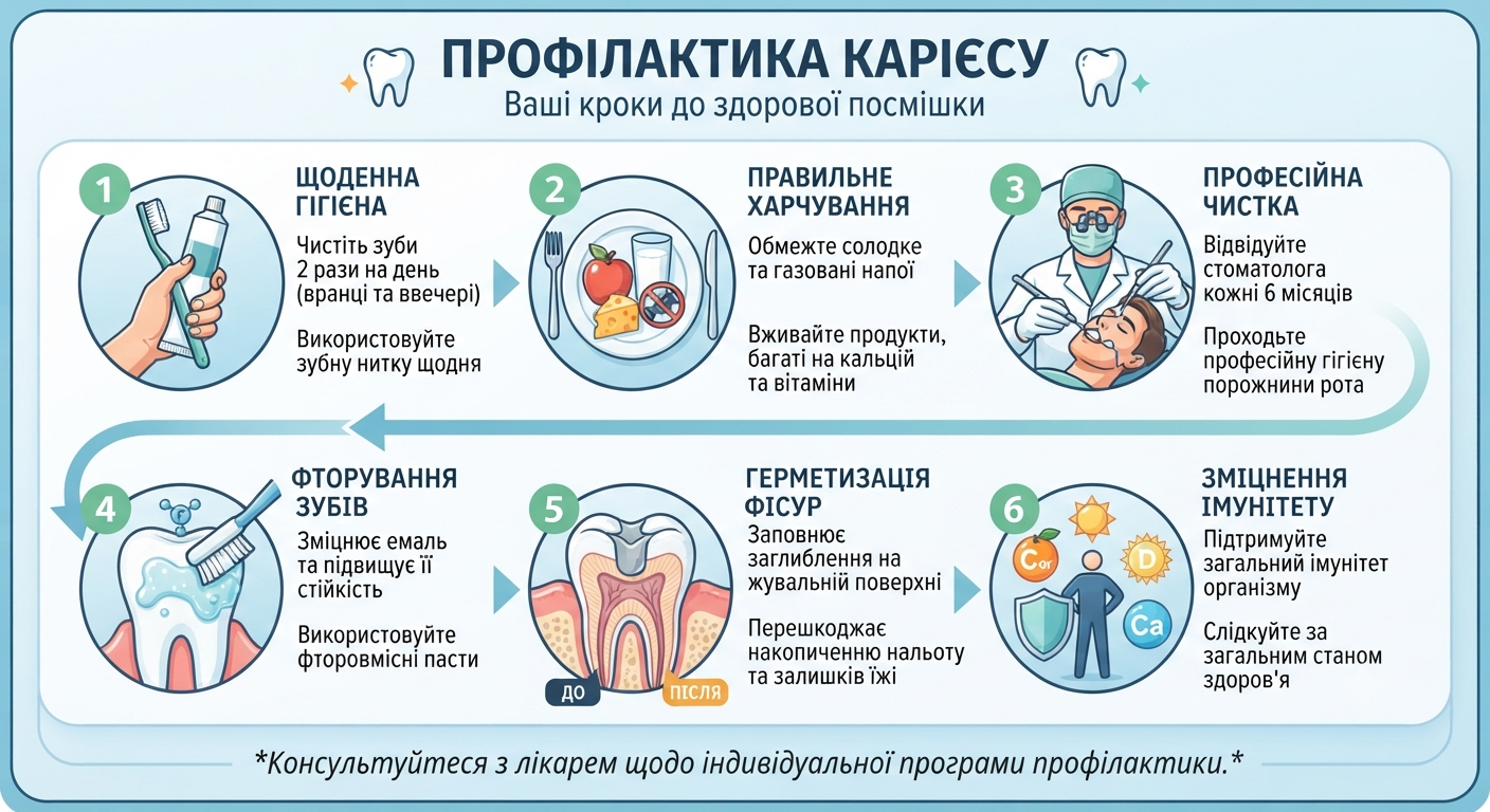 Профілактика карієсу